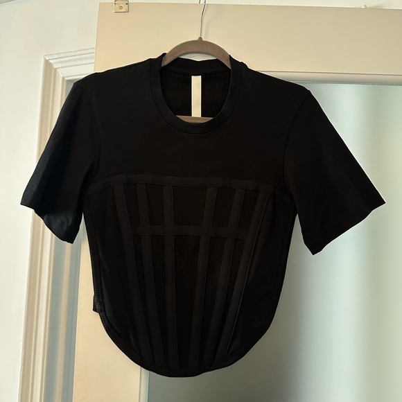 Dion Lee Corset Ribbed Tee - Picture 3 of 8